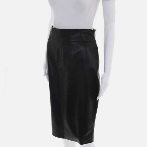 BAILEY 44 FAUX LEATHER PENCIL SKIRT plus blouse - Picture 3 of 10